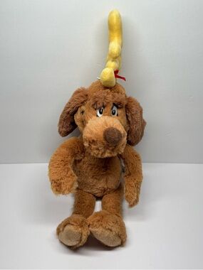Aurora Dr Seuss How The Grinch Stole Christmas Max Dog 16" Brown Plush 2024 Toy
